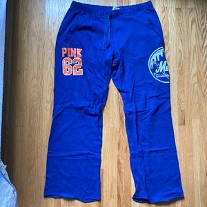 NY Mets Victoria’s Secret Pink MLB Sweatpants